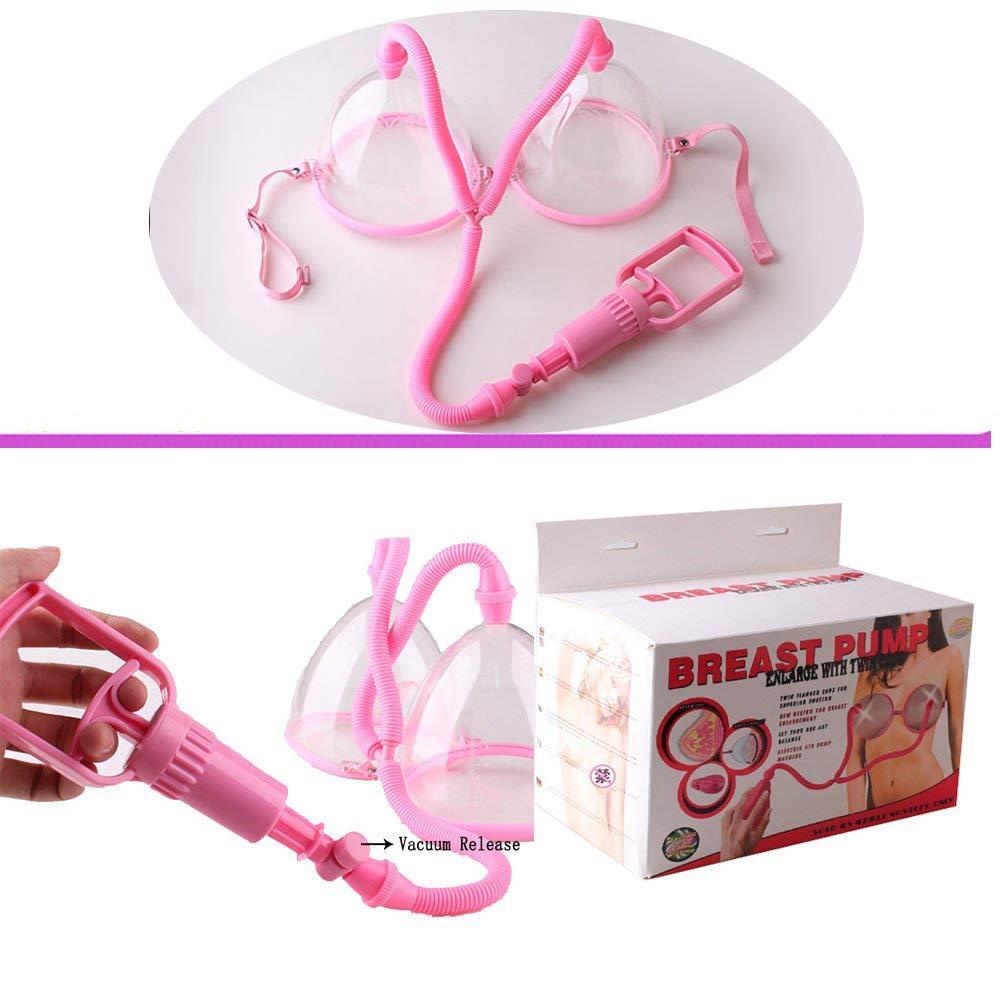 HenMerry HenMerry Women Larger Dual Vacuum Suction Cup Breast Pump(Manual)