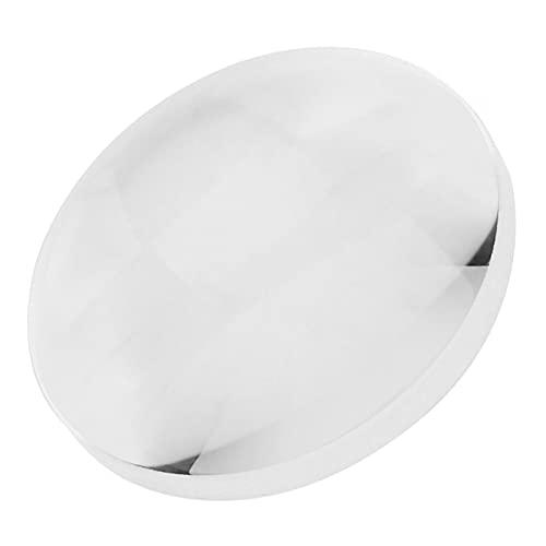 KUIDAMOS K9 Optical Glass 100Mm Focal Length Double Convex Lens Magnifying Lens,Magnifying Glass Lens Length Double Convex Magnifying Lens Double Coated with,Replacement for The Old Or Broken One