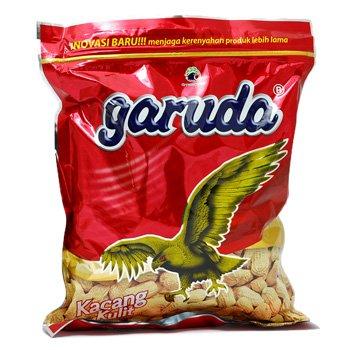 Garuda Food Garuda Kacang Kulit - Roasted Peanuts Original Flavor, 15.87 Oz (Pack of 2)