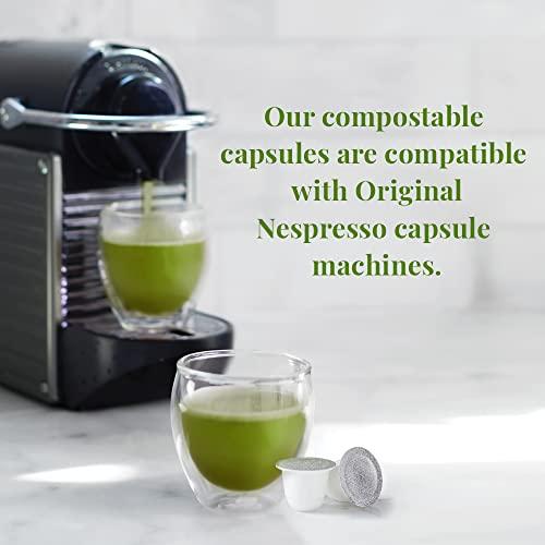 The Republic of Tea The Republic of Tea Organic UMatcha Green Tea Latte Capsule -Compatible Recyclable Pods (10 count)