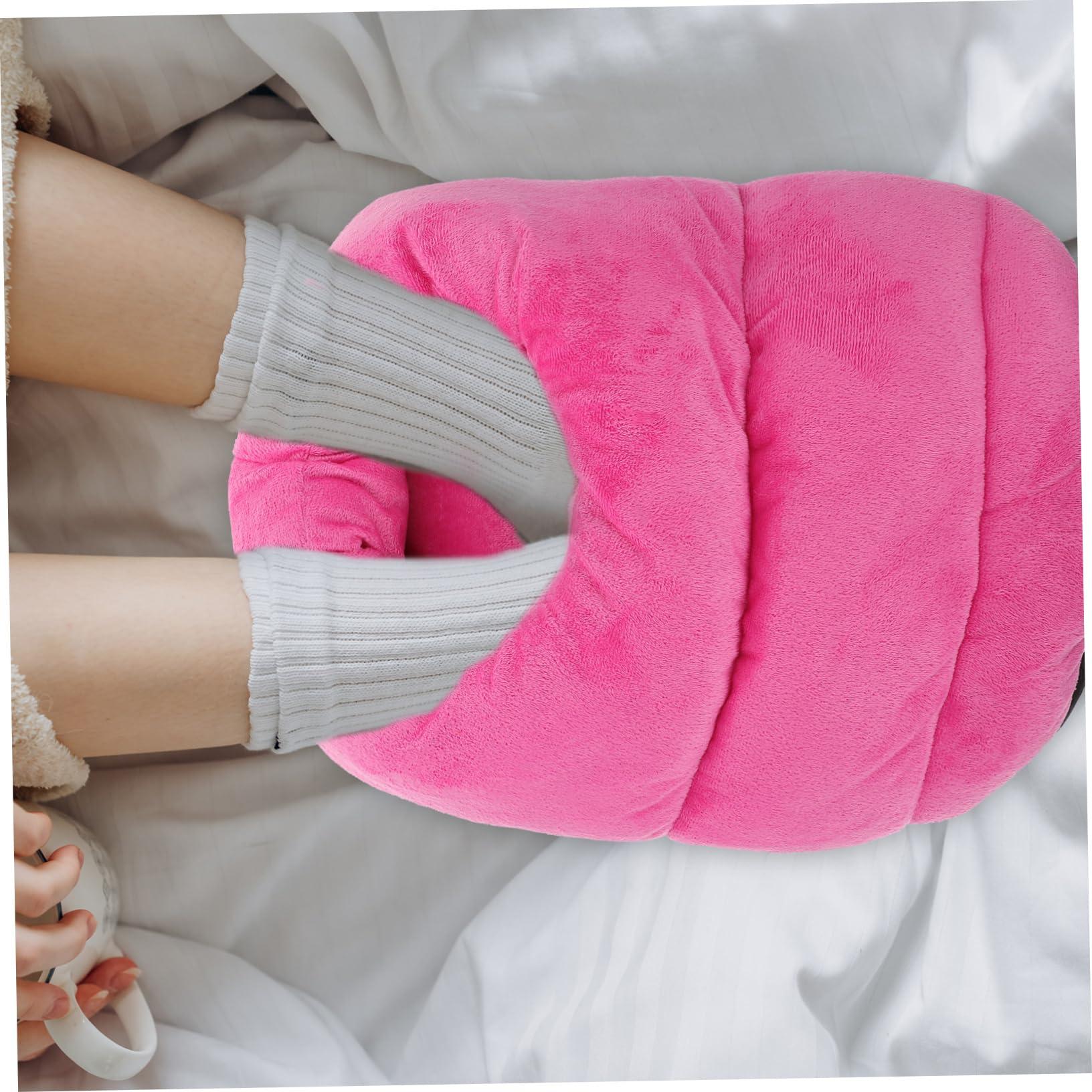 HEALLILY Heating Foot Warmer Heated Foot Warmers Foot Warm Cushion Anti Skid Plush Shoes Foot Warmer mat Electric Foot Massagers Heater Shoes Boots Electro-Thermal Office Super Soft Fleece