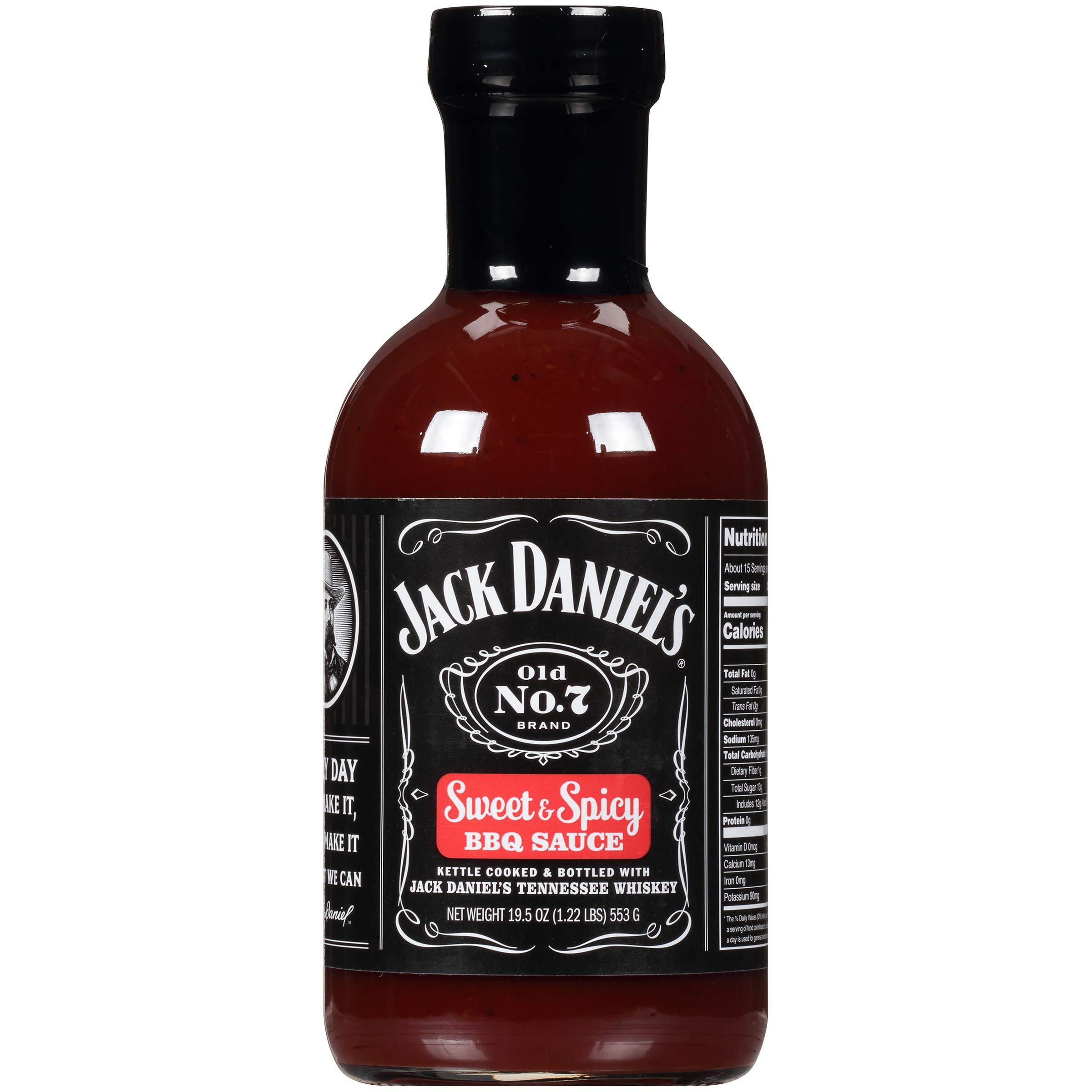 Jack Daniel's Jack Daniels, Barbeque Sauce Sweet & Spicy, 19.5 Ounce