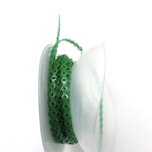 RUCYAI RUCYAI 15Feet Dental Orthodontic Elastic Rubber Power Chains Braces Bands Long/Closed/Short (Closed, Dark Green)