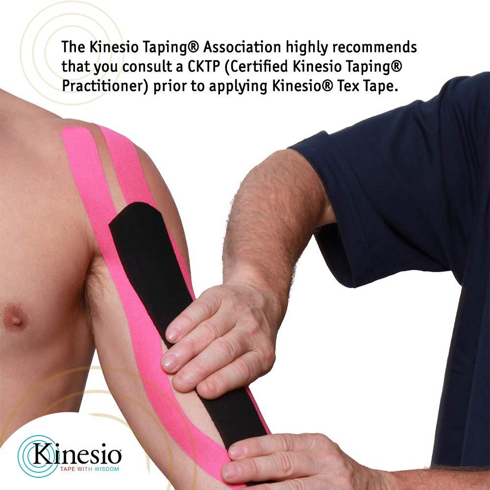 Kinesio Kinesio Taping - Elastic Therapeutic Athletic Tape Tex Gold FP - Bulk Roll - Blue – 2 in. x 103 ft
