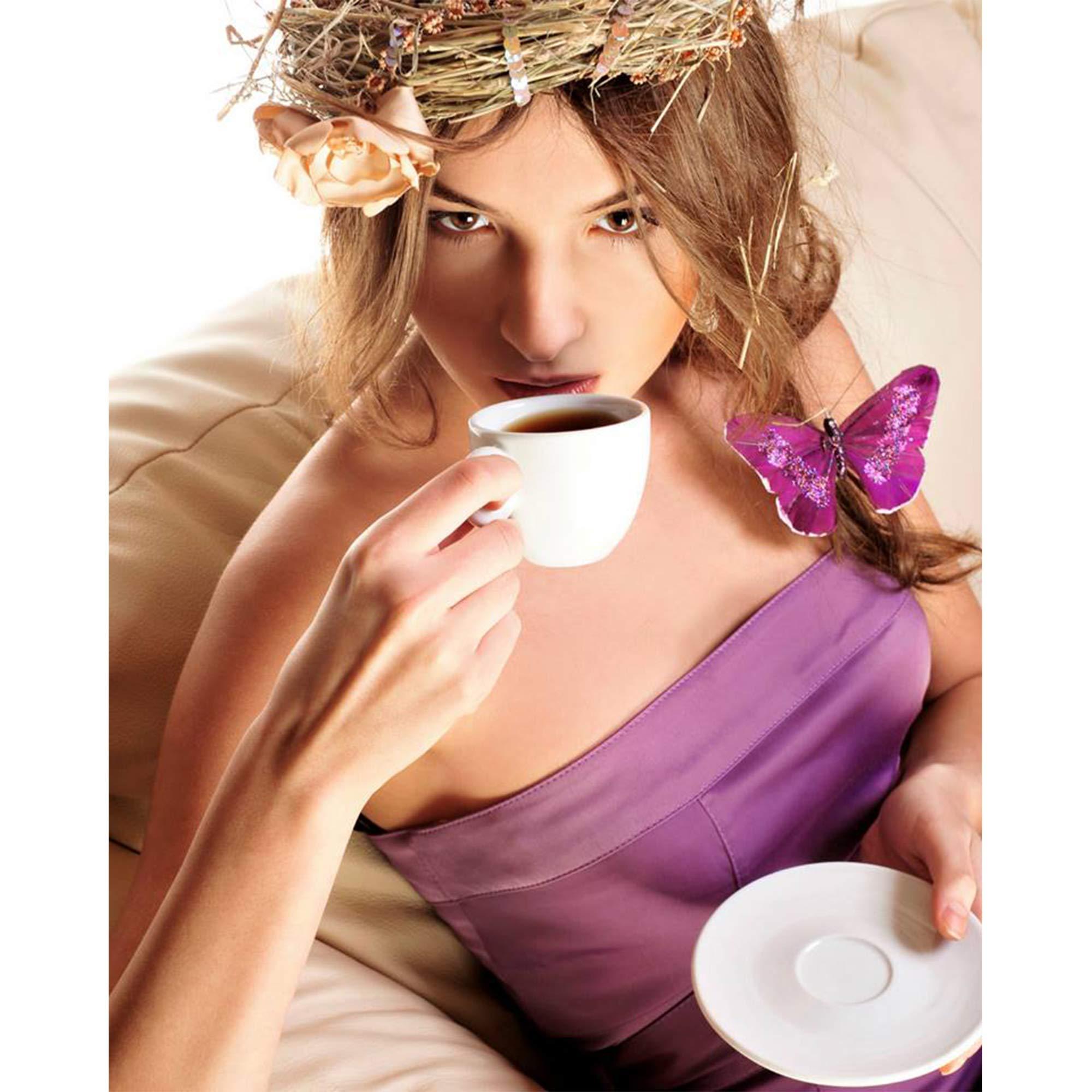 Crazy Cups Flavored Decaf Coffee Pods Variety Pack, Great Mix of Decaffeinated Coffee Pods Compatible with all Keurig K Cups Brewers, 40 Count Bulk Pack