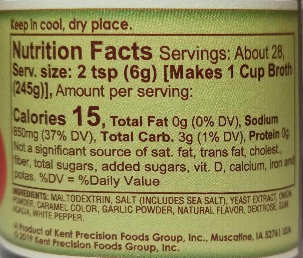 ORRINGTON FARMS Orrington Farms - Vegan Broth Seasoning Combo - Vegan Chicken, Vegan Beef, Vegan Ham, Vegan Vegetable, 6 oz. jars (4 Pack)