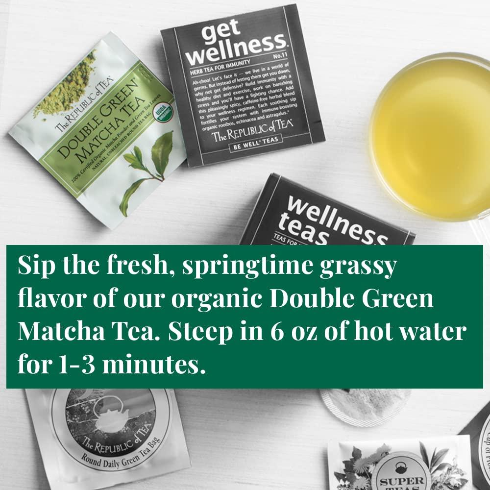 The Republic of Tea The Republic of Tea – Wellness Teas Assortment Gift (24 Individually Wrapped Tea Bags)