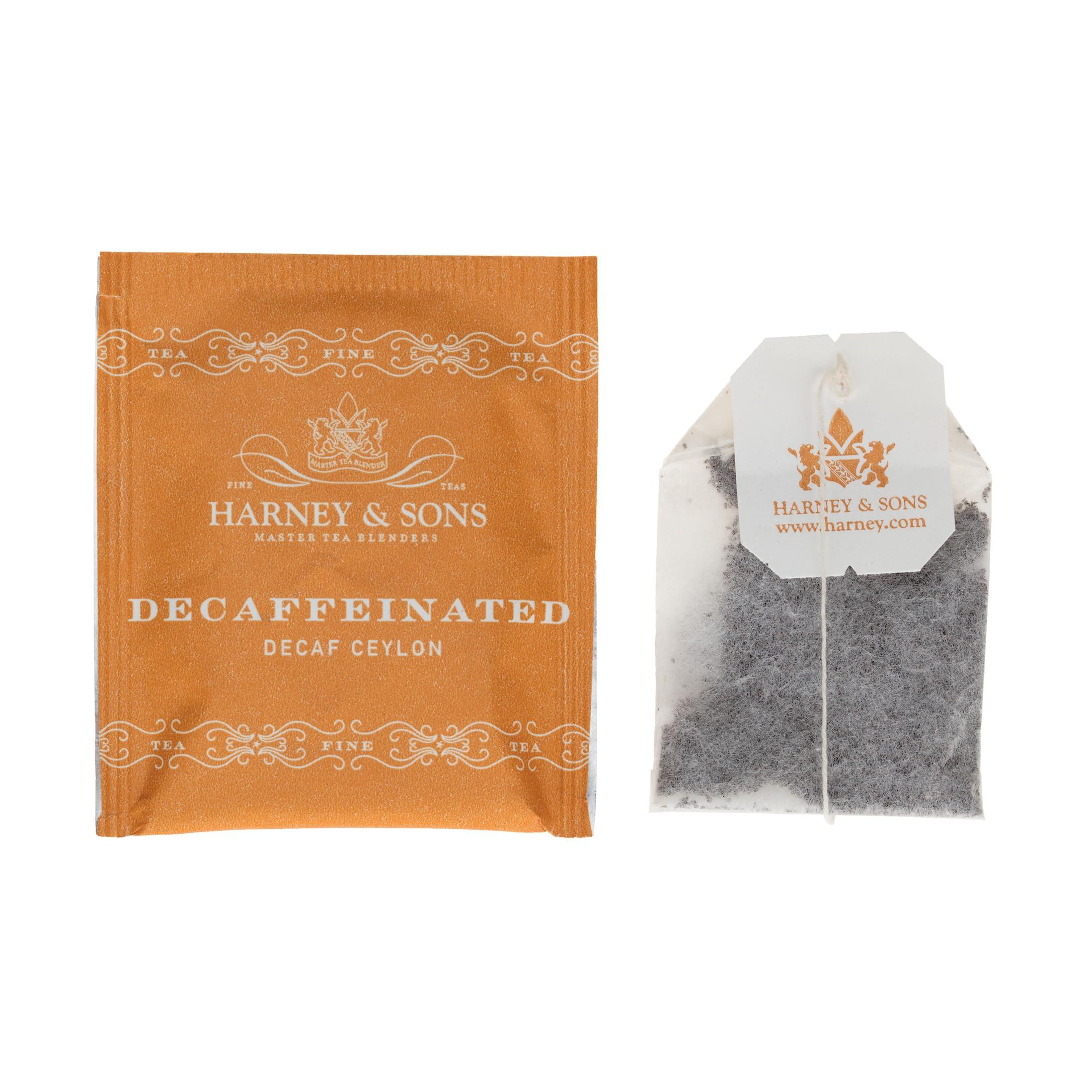 Harney & Sons Harney & Sons Black Tea, Tea Bags, Decaffeinated, 50 Count