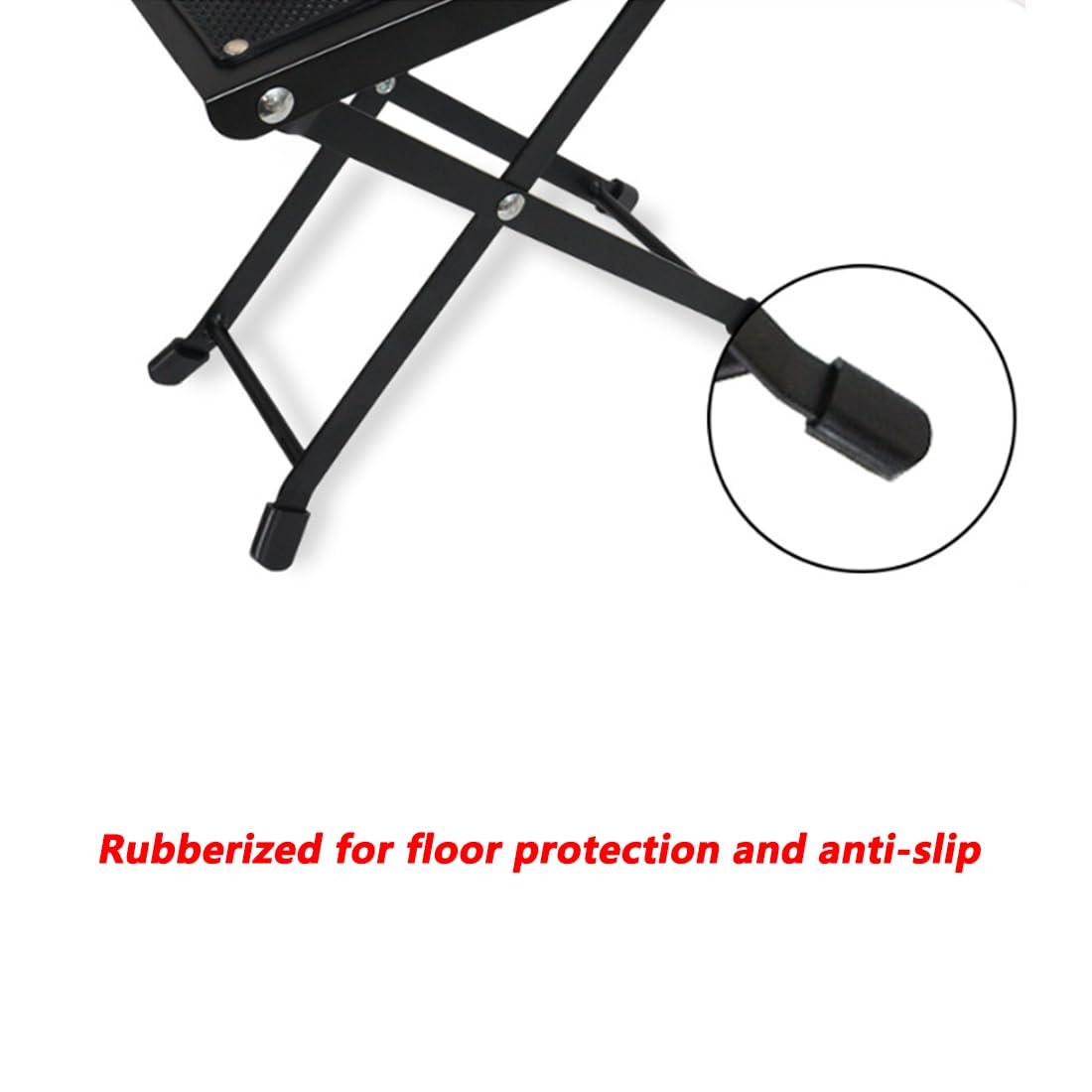 OGIFOAHC OGIFOAHC One Pair Folding Squatting Stool | The Original Bathroom Toilet Stool for Adults Height-Adjustable| 5-9 Inches |Black