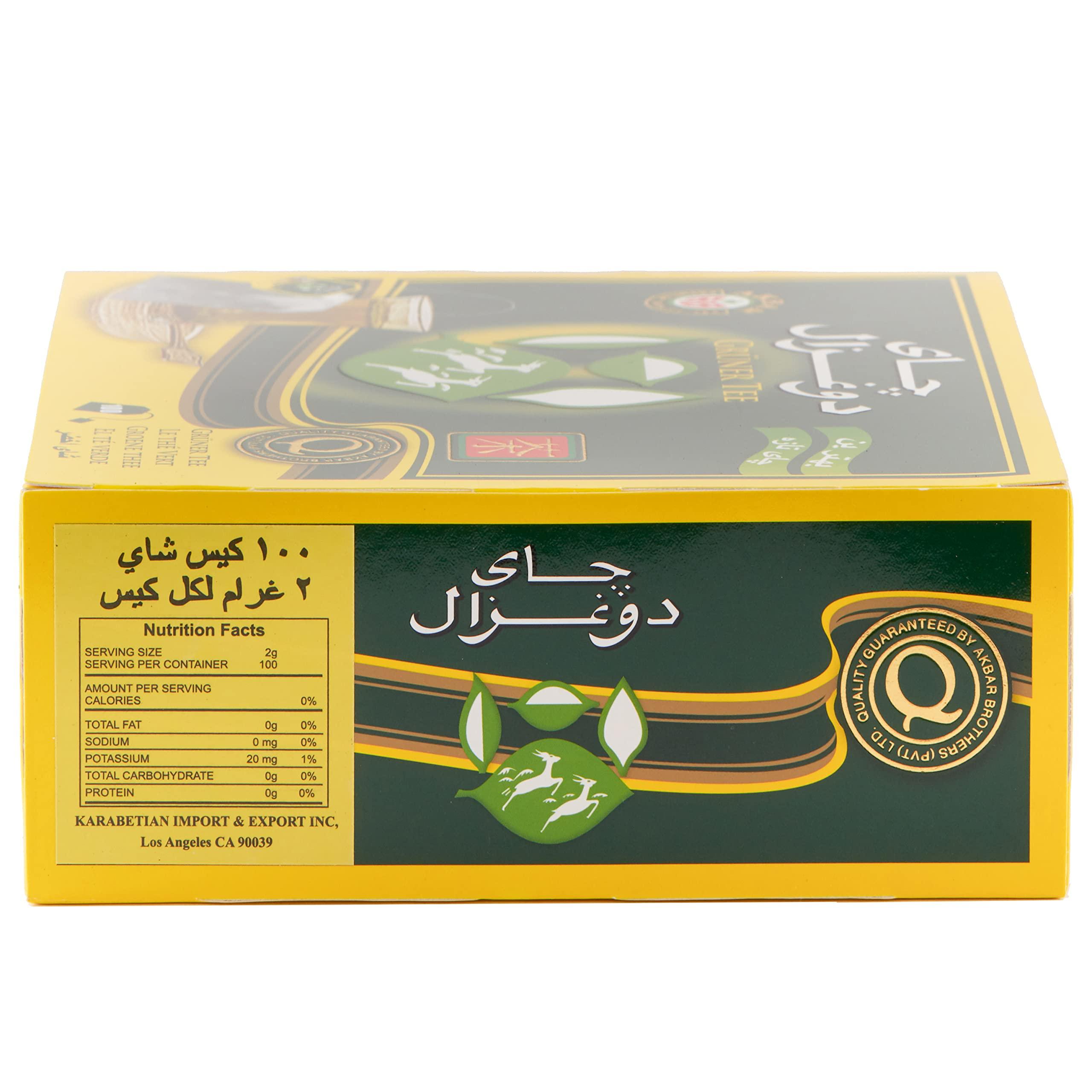 Do Ghazal Do Ghazal Green Tea Bags 100 x 2g Teabags