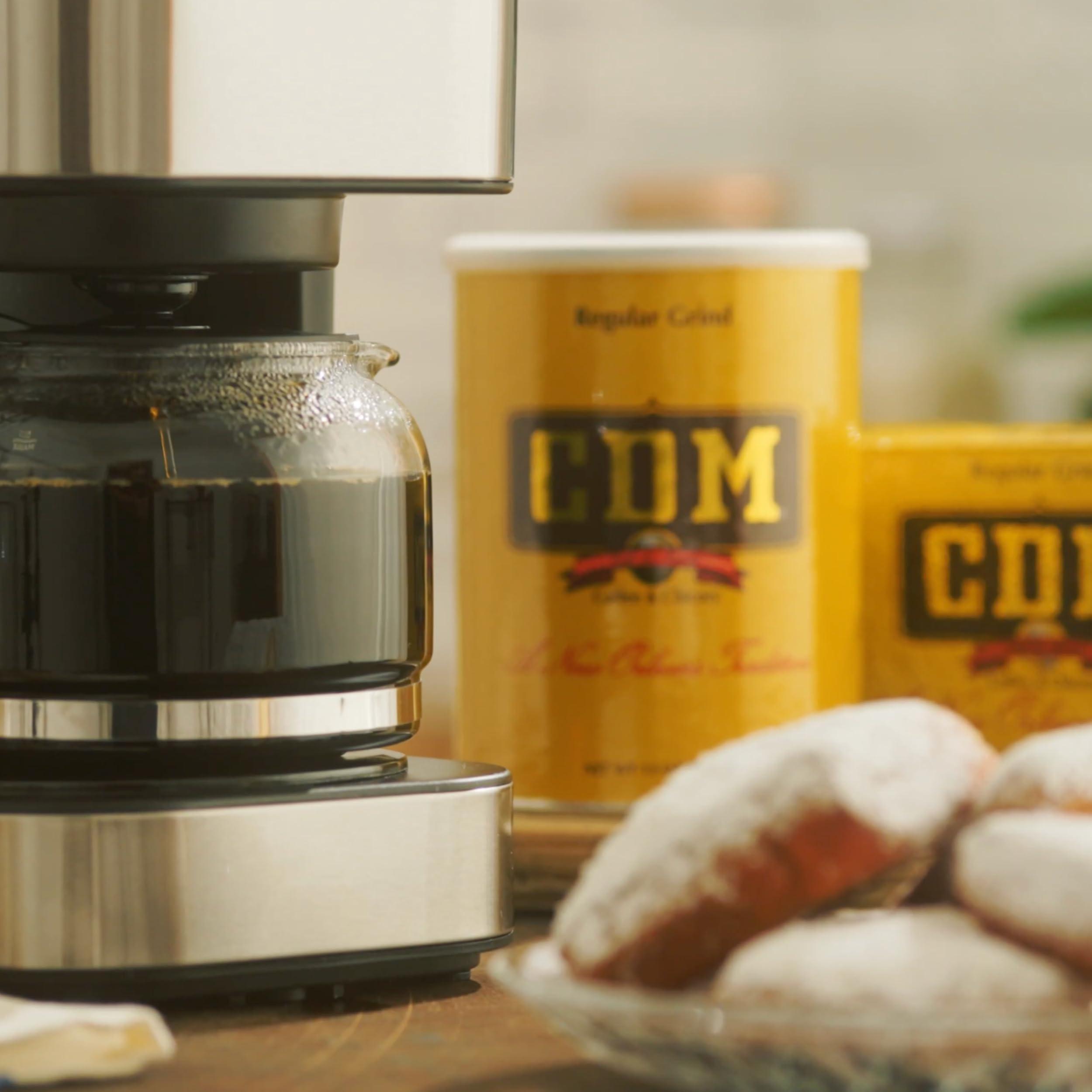 CDM CDM Ground Coffee & Chicory Regular Grind, 13oz Bag (Pack of 12)