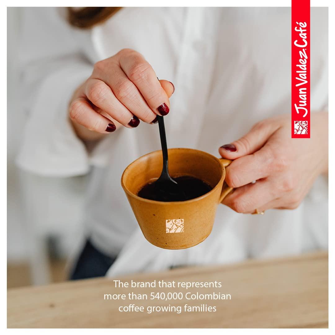 Juan Valdez Juan Valdez Colina Whole Bean Coffee, Balanced Roast 16 OZ - Premium Colombian Coffee - Unique Caracolito beans produce a coffee of balanced flavor and mild texture