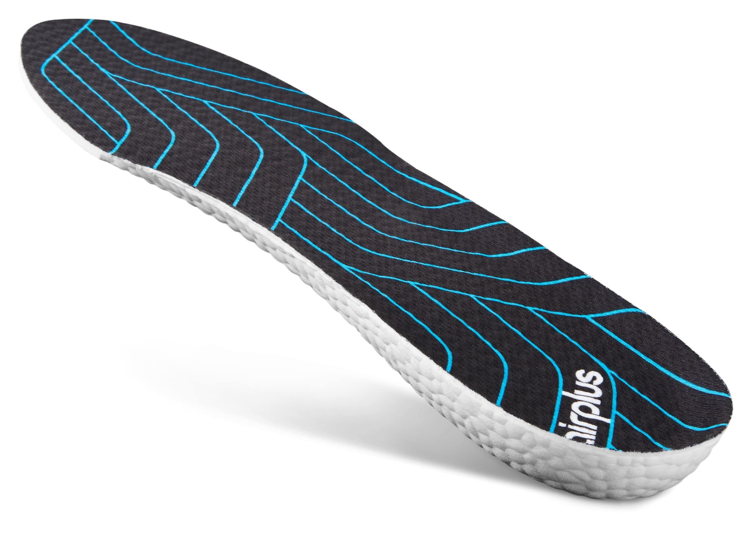 Sof Sole Airplus Energy Cushion Insoles with Super Bounce Technology, Men\'s Size 7-13