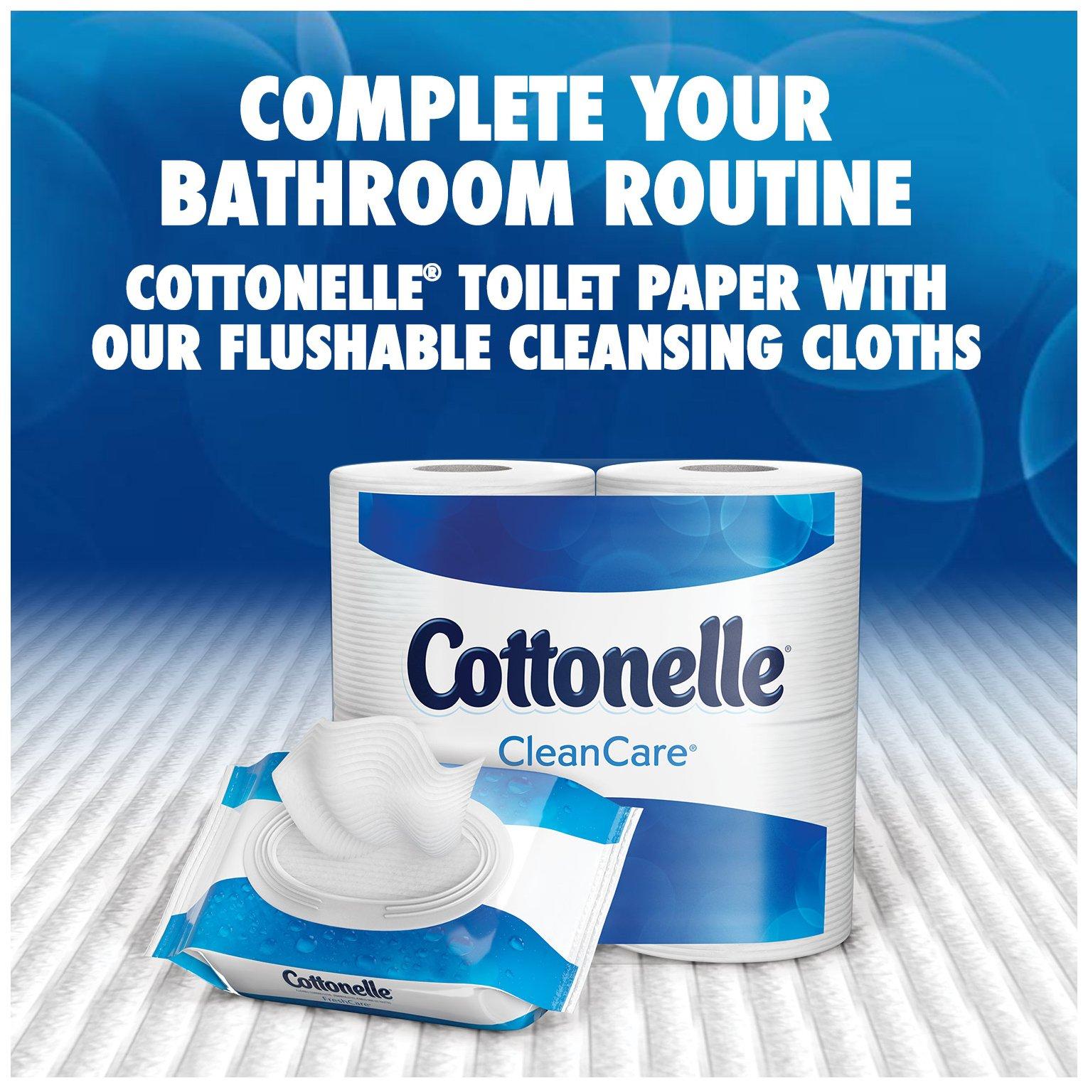 Cottonelle Cottonelle CleanCare Toilet Paper, Strong Bath Tissue, 18 Double Rolls