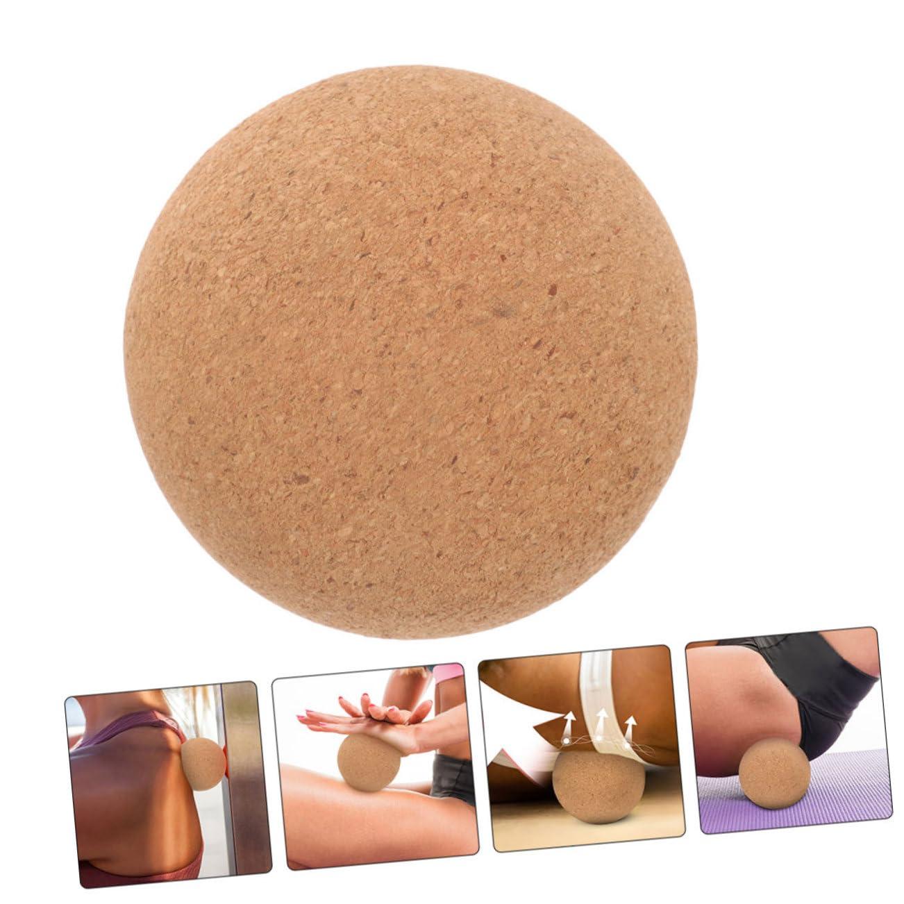 WHAMVOX WHAMVOX Massagers for Neck and Back Massage Ball Roller Small Massage Ball Cork Hand Massager