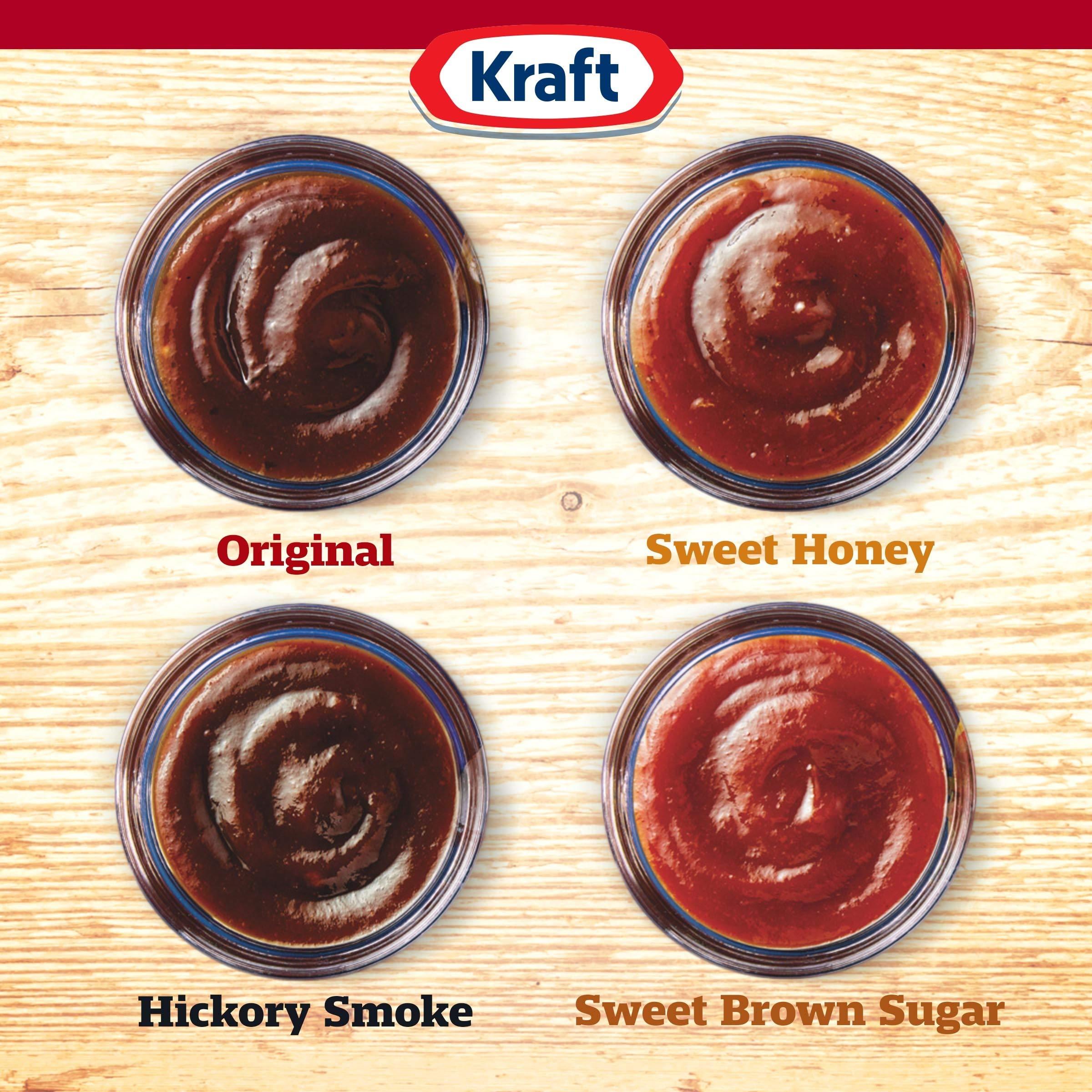 Kraft Kraft Original Slow-Simmered BBQ Barbecue Sauce (18 oz Bottle) (Pack of 2)