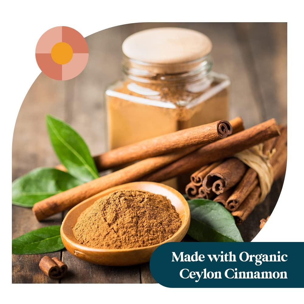 Pattern Wellness Pattern Wellness Berberine Supplement with Organic Ceylon Cinnamon - Antioxidant Support - Whole Body Health - Healthy Cholesterol Support - USA Manufactured - 60 Non-GMO Capsules