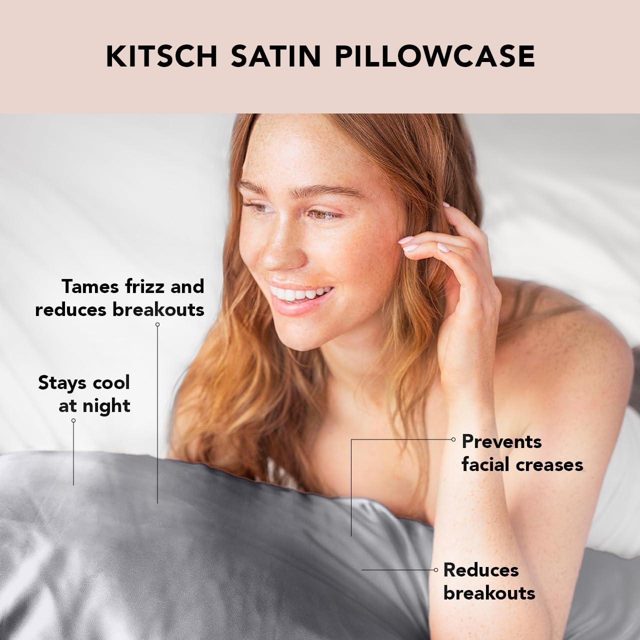 Kitsch Kitsch Blackout Satin Sleep Mask & Satin Pillowcase
