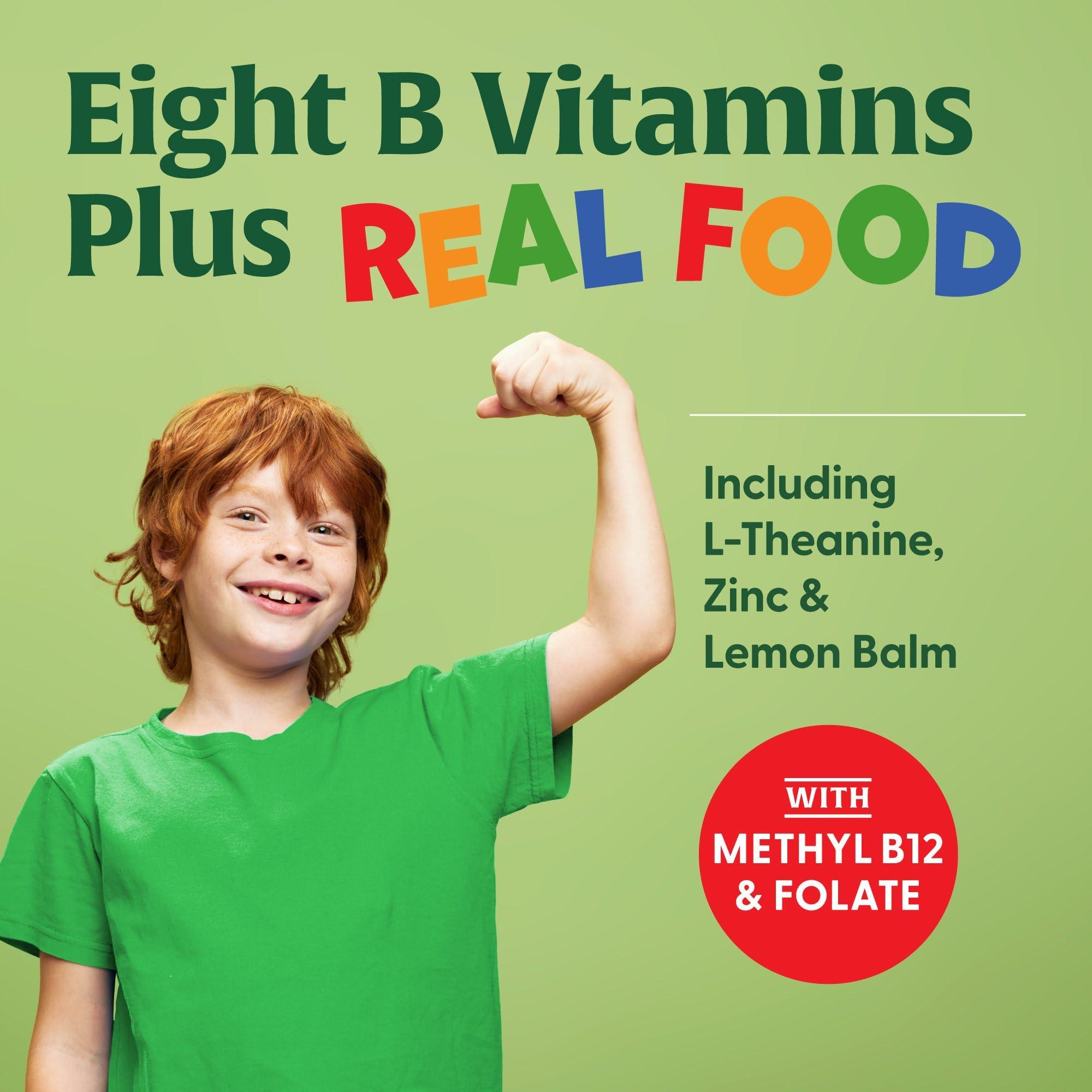 MegaFood MegaFood Kids B Complex - B Complex Vitamin Supplement, 8 B Vitamins - Vitamin B6, Vitamin B12, Folate, Biotin & More, Supports Cellular Energy Production, Vegetarian, Gluten Free 30 Mini Tablets