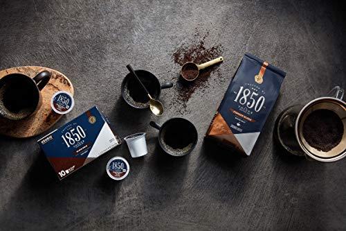 1850 1850 Expedition Blend Coffee, Medium Roast Ground Coffee, 12 Once (Pack of 6)