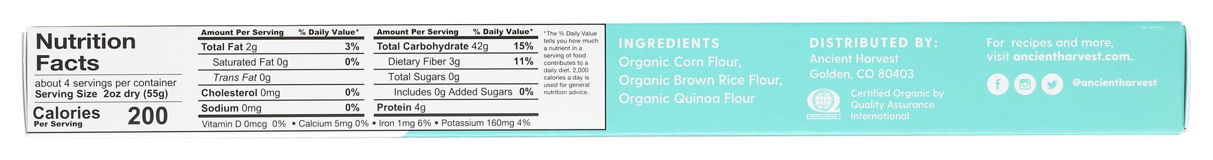 Ancient Harvest Ancient Harvest Organic Wheat Free Quinoa Spaghetti, 8 OZ