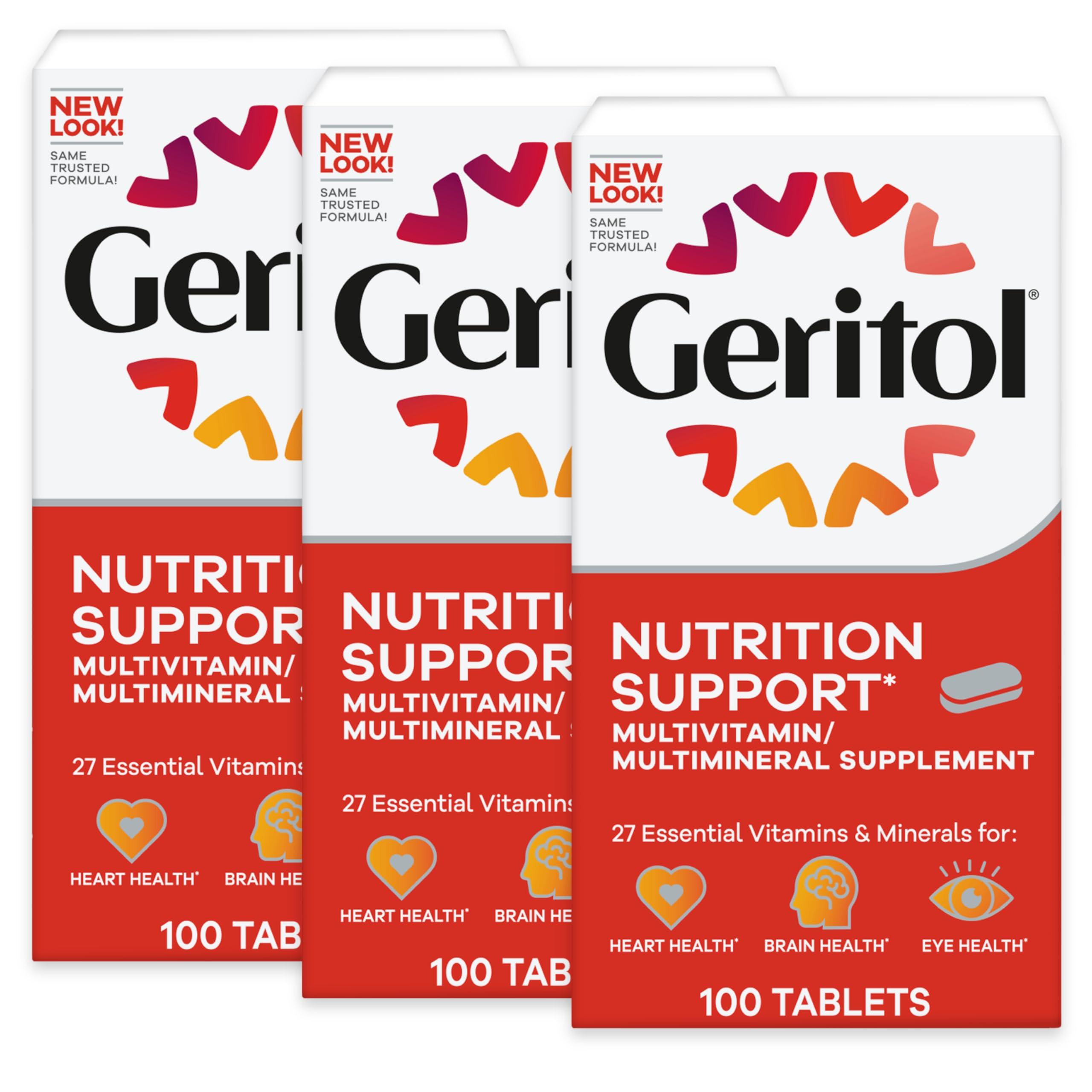 Geritol Geritol, Multivitamin Supplement, 3 Pack