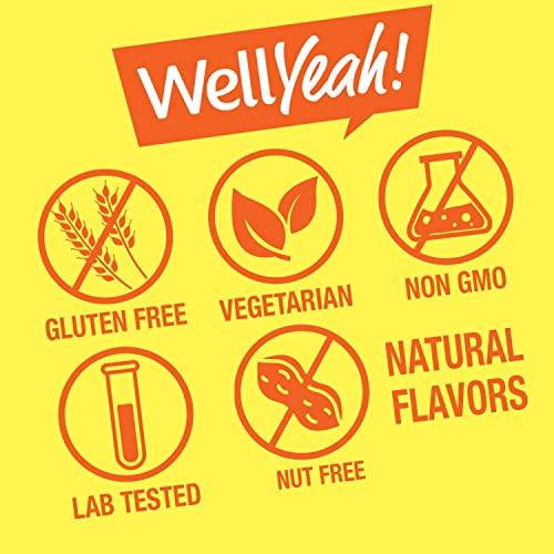 WellYeah WellYeah Iron Gummies for Kids with Vitamin C - Anemia Support, Red Blood Cell Formation, Energy, and Immunity Support Gummy, Iron Supplements for Kids - GMO Free, Natural Grape Flavor - 60 Count