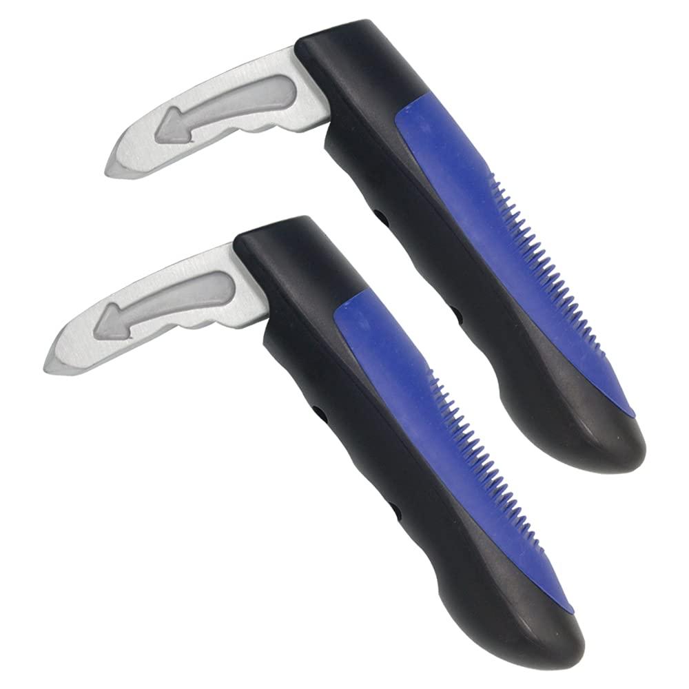 ZipSeven ZipSeven Car Assist Handle for Elder Cane-Portable Vehicle Support Grab Bar Automotive Door Transfer Haddicapped Assistance 2 in 1 Mobility Standing Aid for Able (Blue, 2)