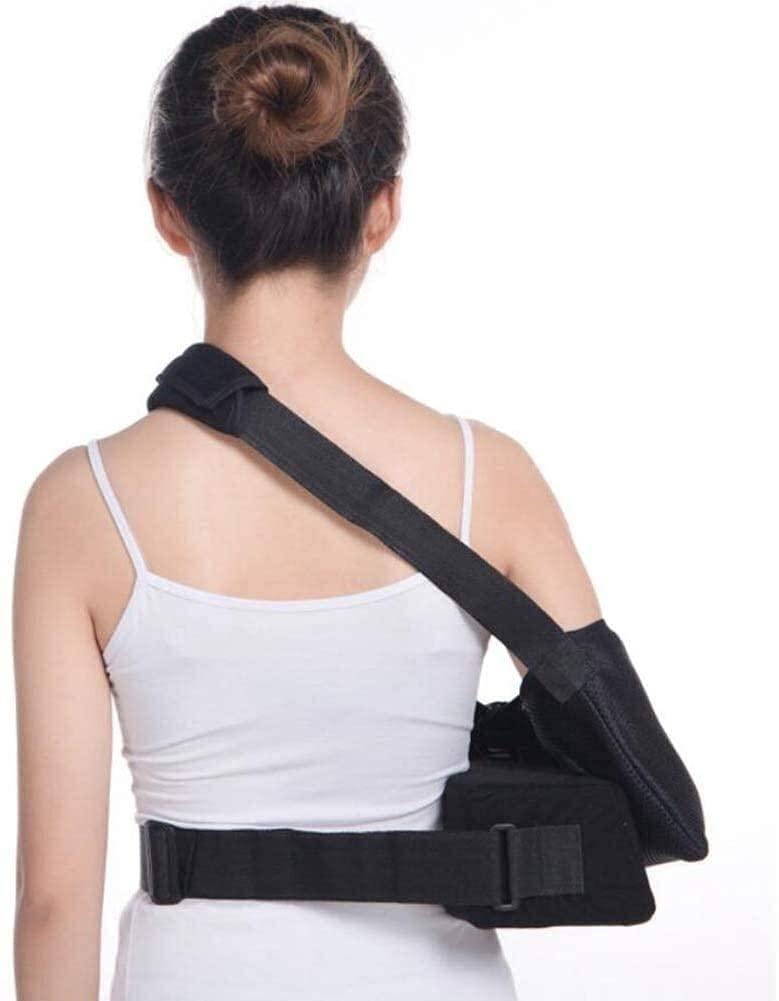 EIERFSKIOT EIERFSKIOT arm Sling Shoulder Sling arm Brace Shoulder immobilizer Adjustable Arm Sling Shoulder Immobilizer Sling with Pillow,Left or Right Elbow Support Ideal for Rotator Cuff Repairs(Size:Leftarm)