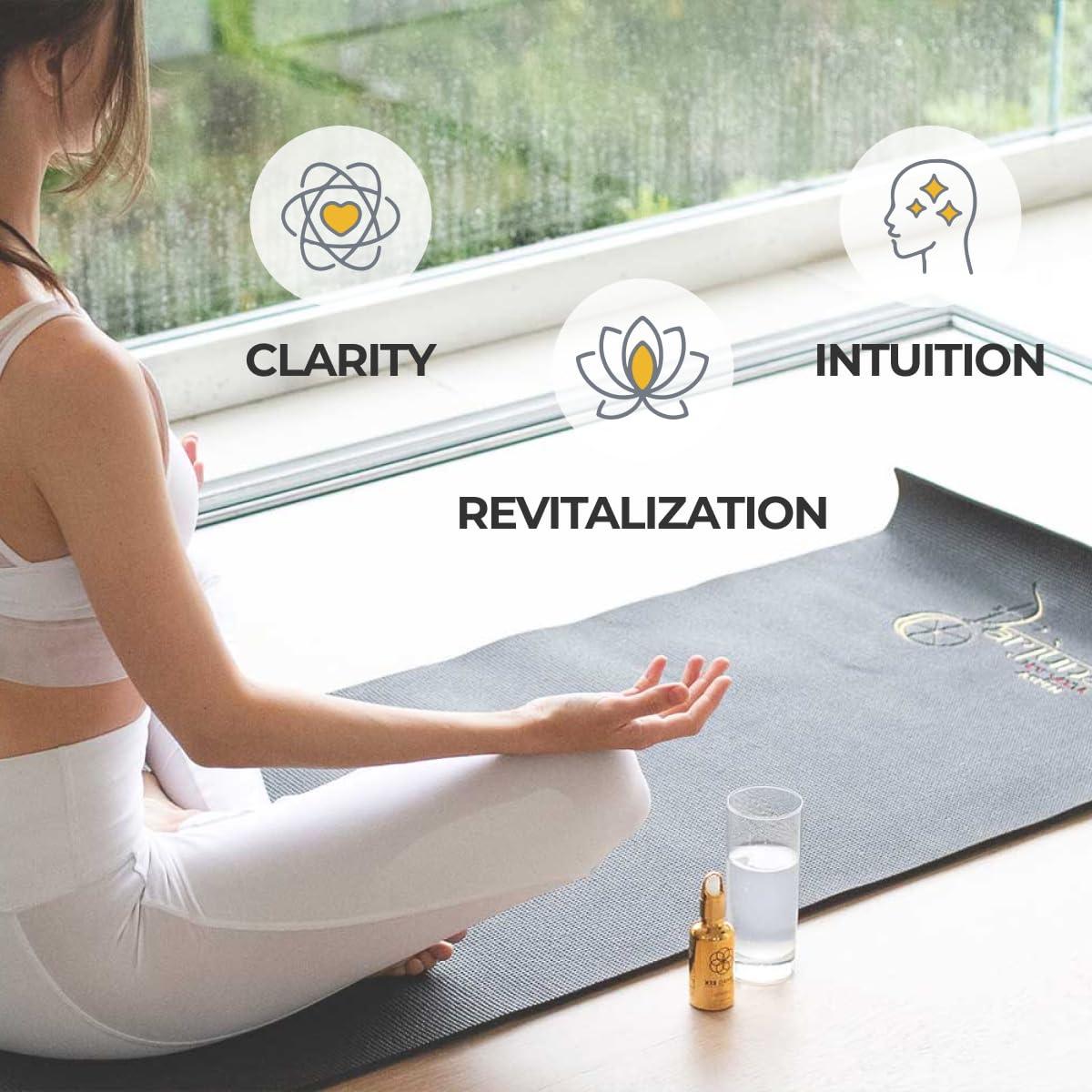 x12 Ormus With Actual 24k Gold Ormus Monoatomic Gold Concentrate (High Potency x12) 3.4oz - Made by Real Alchemists - 24k Food Grade Liquid Gold, Dead Sea Salt & Pink Himalayan Salt