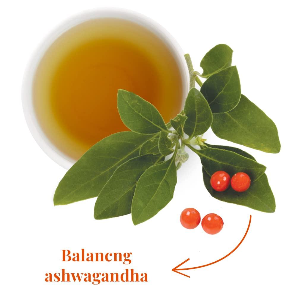 The Republic of Tea The Republic of Tea - Clarity and Calm SuperAdapt Herbal Tea, 36 Tea Bags, Organic, Caffeine Free, Ashwagandha