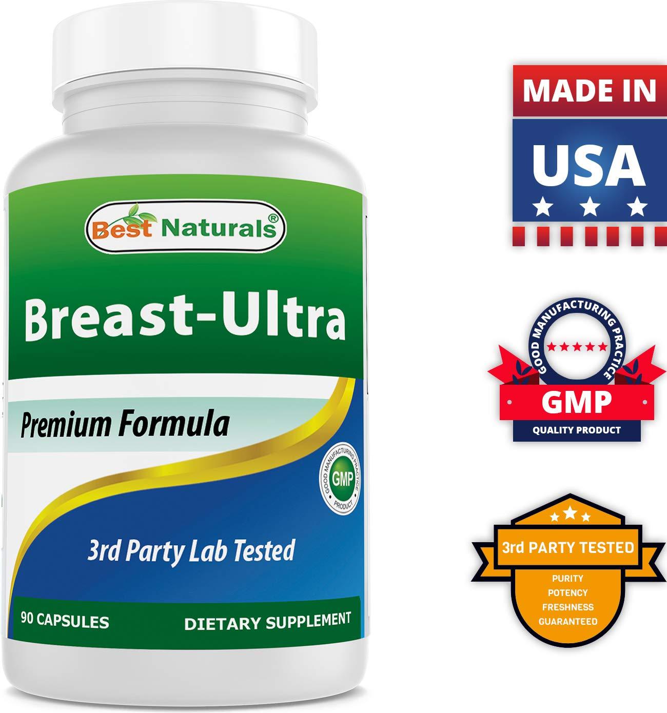 Best Naturals Best Naturals Breast-Ultra Breast Enlargement Pills 90 Capsules (90 Count (Pack of 2))