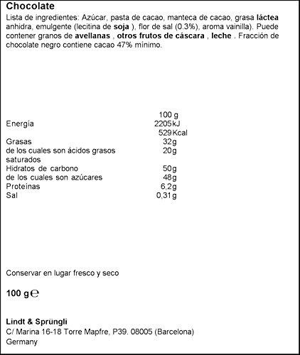 Lindt Original Lindt Excellence Dark with a Touch of Sea Salt Imported From The UK England