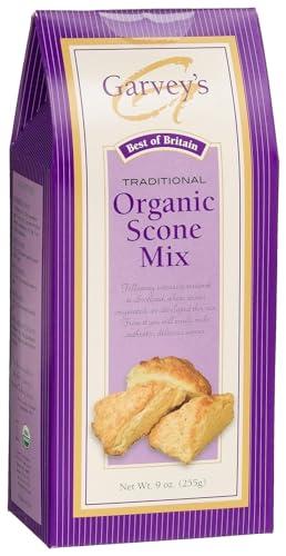 Garvey's Garvey's Organic Traditional Scone Mix, 9 Ounce (Pack of 6)