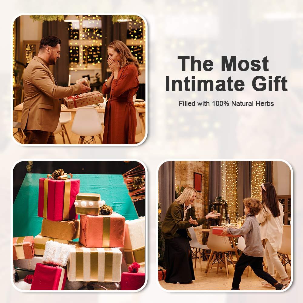 MORLIDEN Microwavable Heated Neck Wrap Warmer and Shoulder Heating Pad Microwave, Weighted Microwave Heating Pad for Neck and Shoulders Hot and Cold Compress