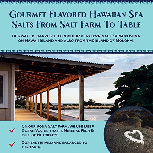 Sea Salts of Hawaii Sea Salts Of Hawaii Alaea Red Clay Hawaiian Sea Salt, 4.5 Ounce Bottle Made in Hawaii