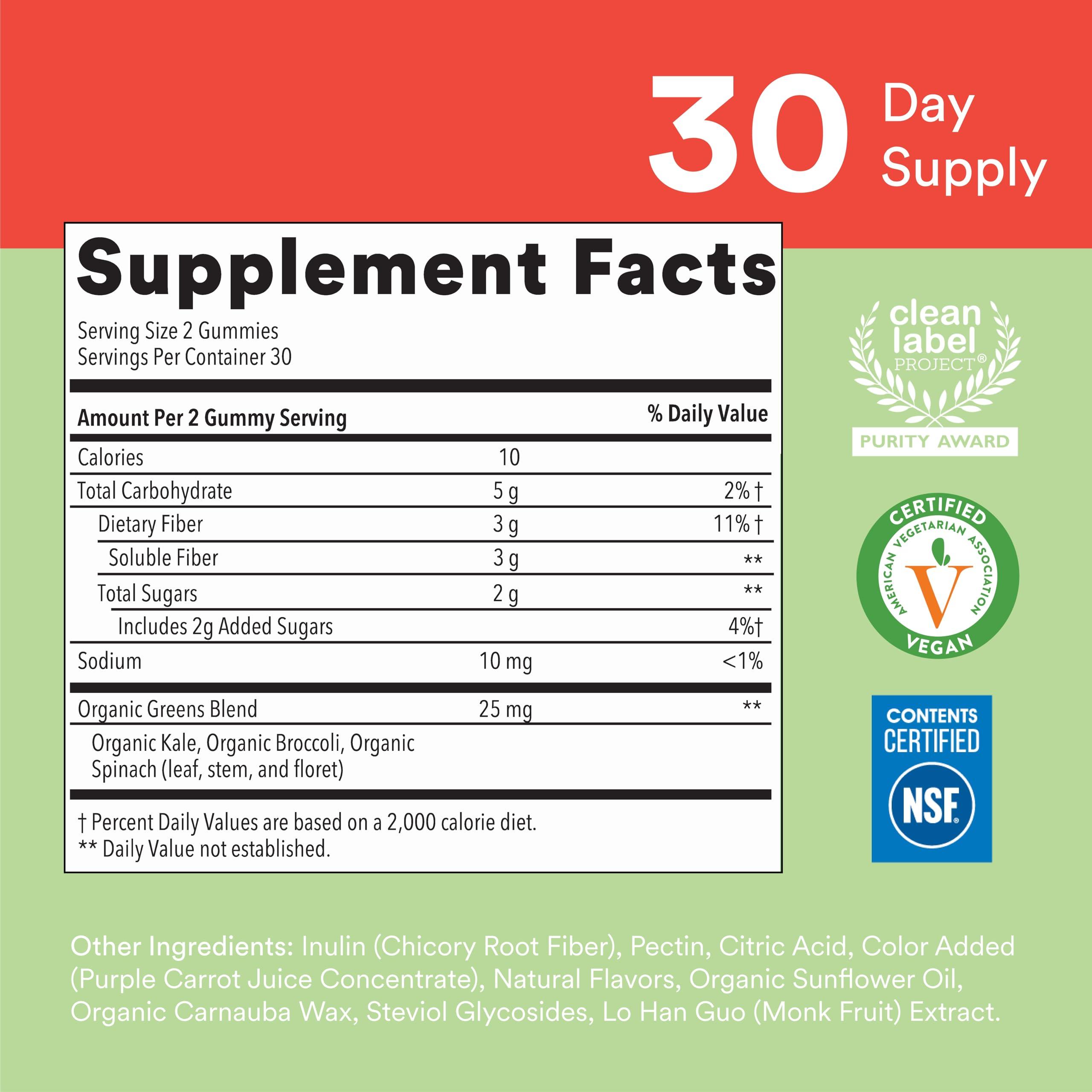 SmartyPants SmartyPants Kids Multivitamin + Fiber & Veggie Bundle: Omega 3 Fish Oil, Prebiotic Fiber, Gluten-Free, Three Fruit & Mixed Berry Flavors, Multi & Omegas (120 Count) + Fiber & Veggies (60 Count)