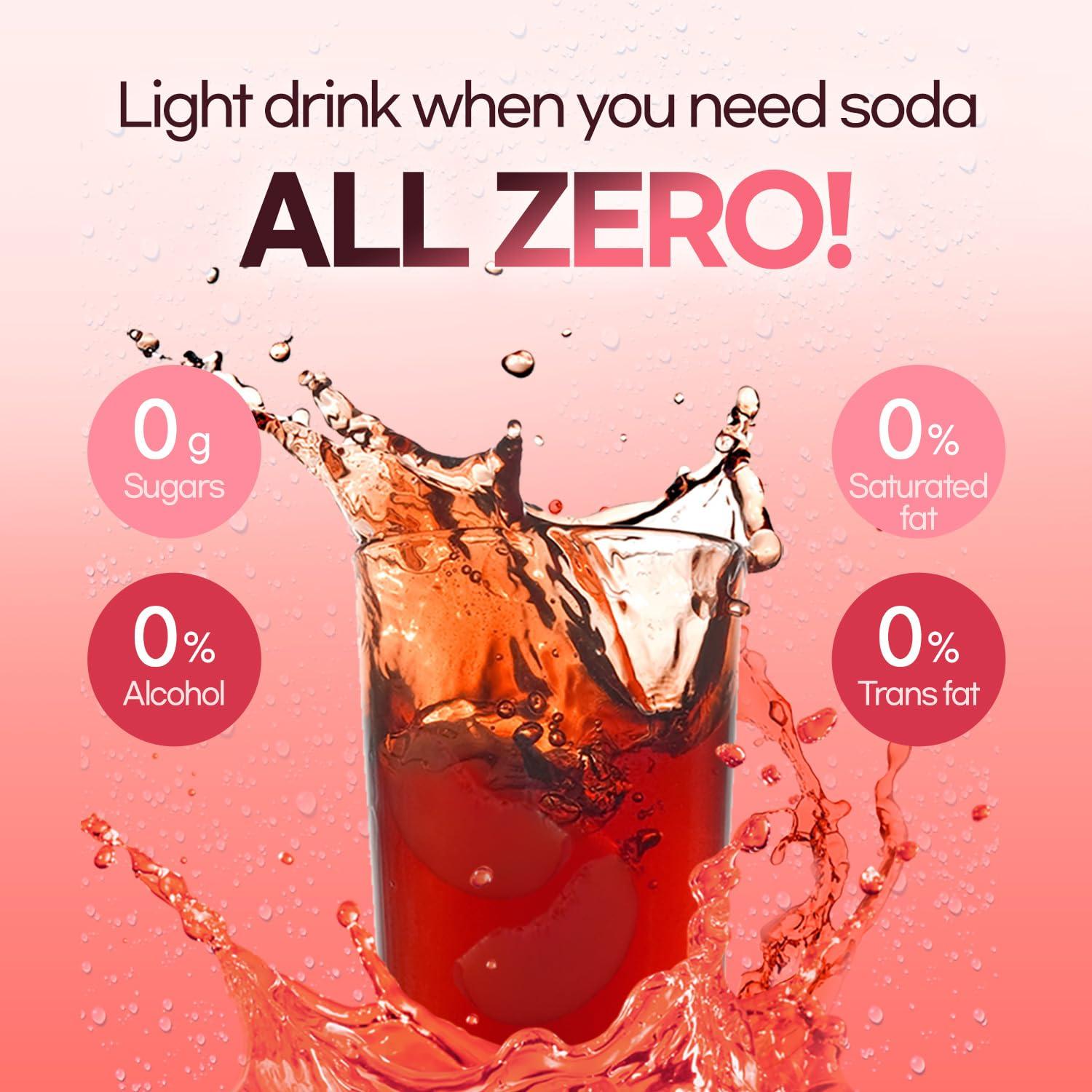 Funeat Funeat Real Kombucha Peach Flavor, Zero Sugar, Sparkling Fermented Powered Mix Beverage from Korea, 30 Sticks, 5 Ounce