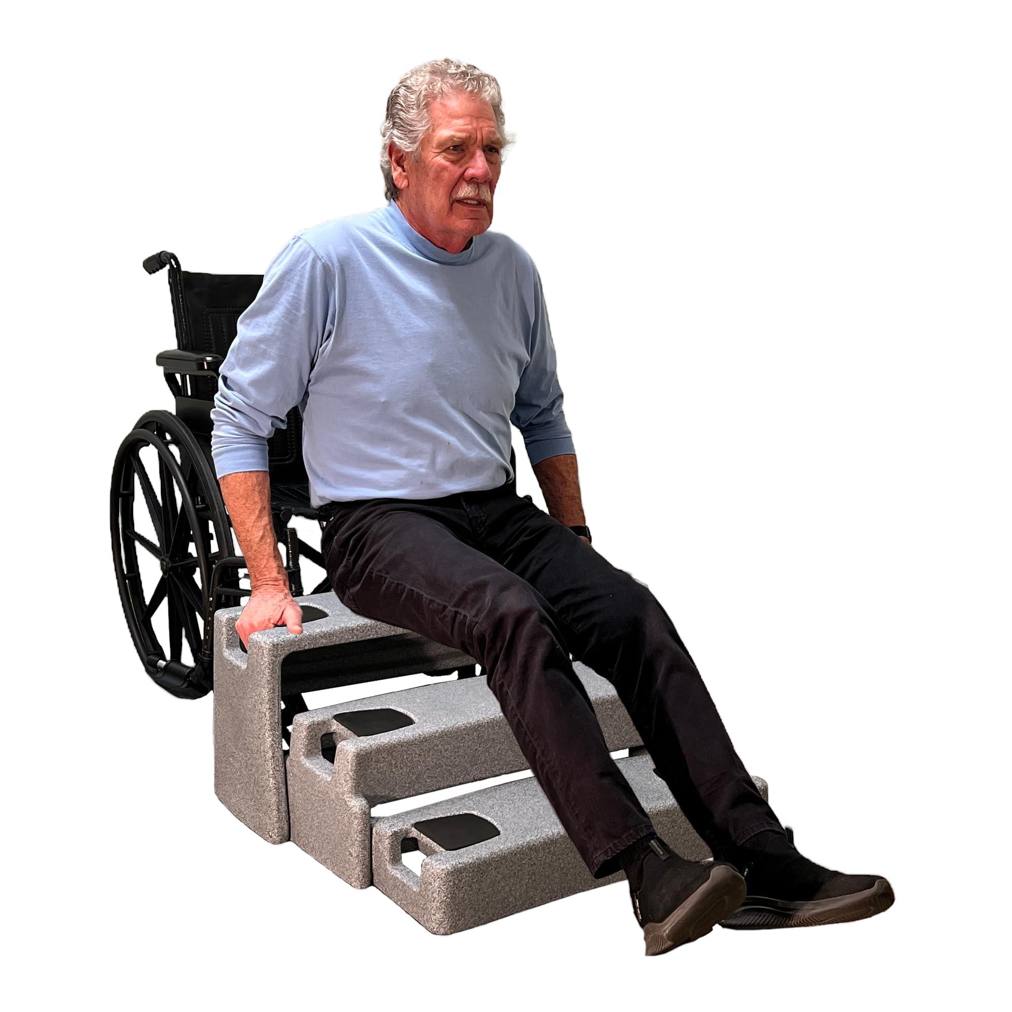 ResQUp Self Help Fall Assist Patient Lift | Get Up from Floor to Sit or Stand | Wheelchair Transfer Aid | Disabled Floor Recovery (Safari Brown)