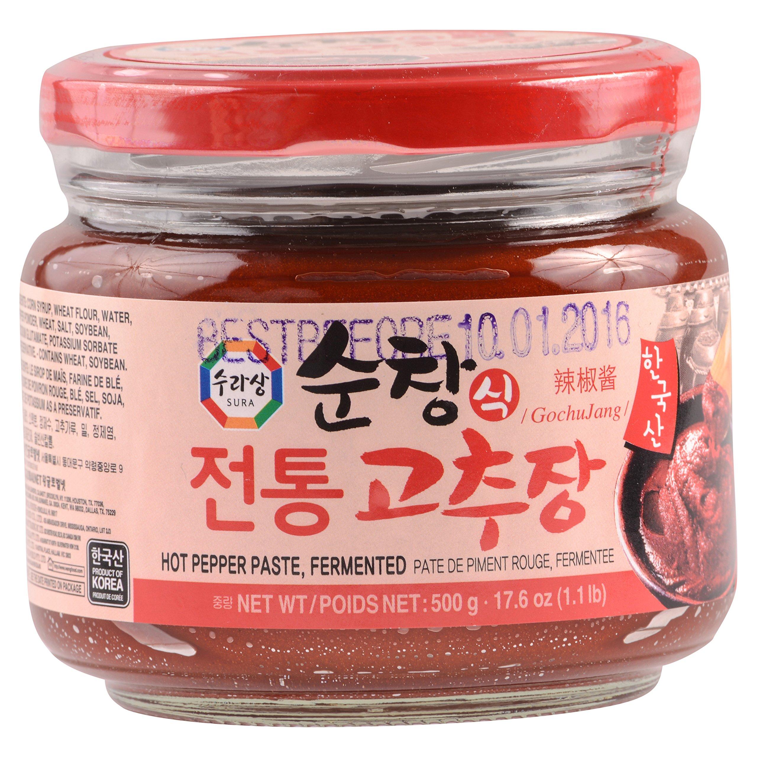 Surasang Wang, Gochujang (Hot Pepper Paste Fermented), 17.6 oz