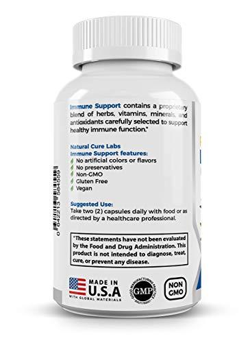 Natural Cure Labs Natural Cure Labs Bundle: Premium Monolaurin 600mg + Immune Support