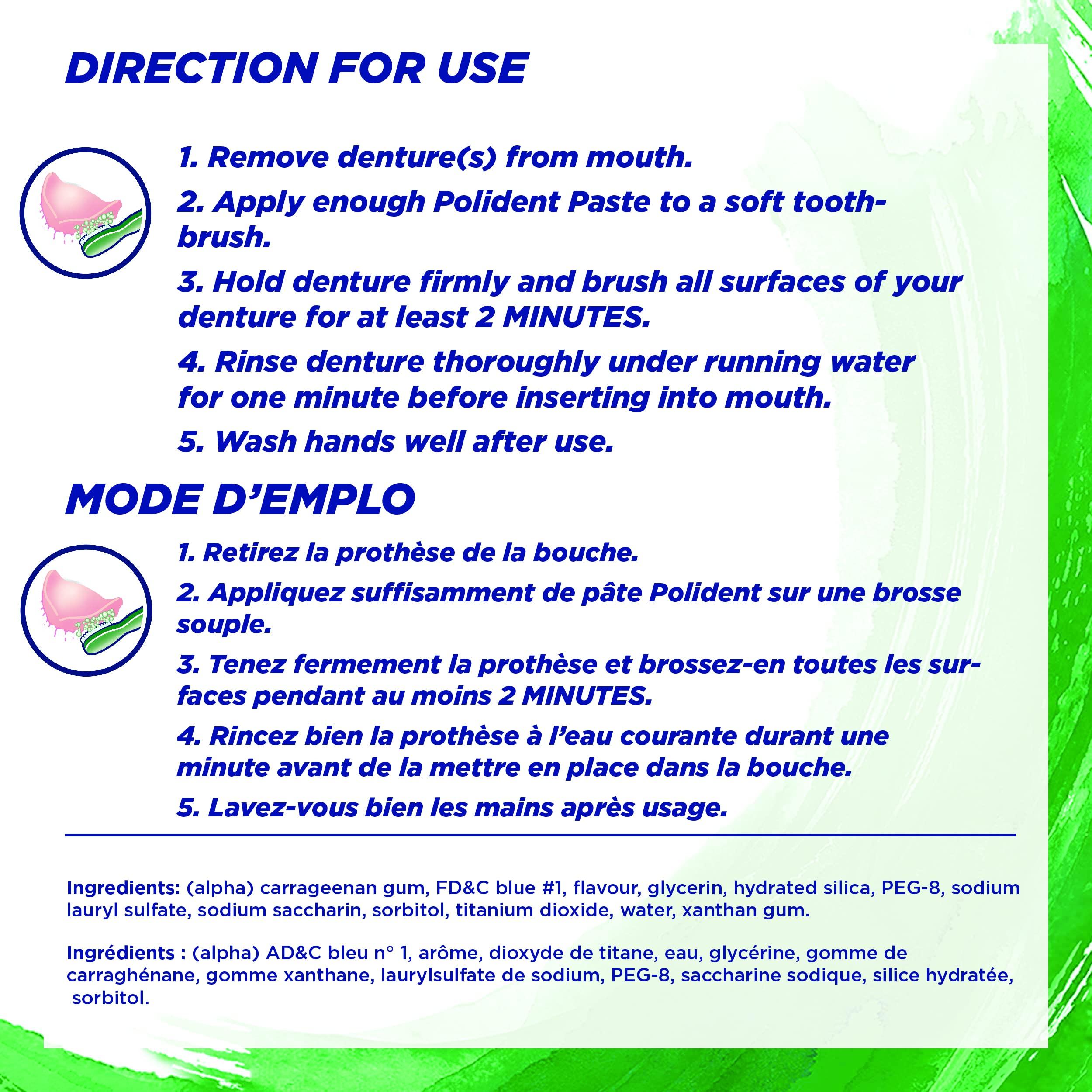 Polident Polident Denture Cleanser Paste, 90ml