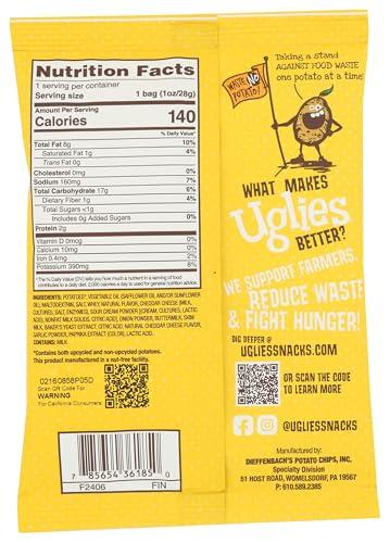 UGLIES CHIPS CHEDDAR N SOUR CRM