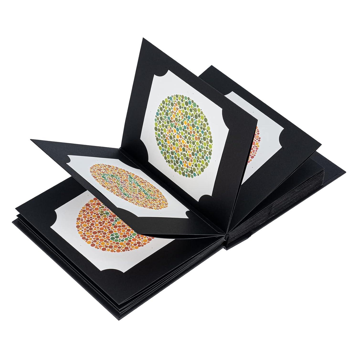 KANEHARA Ishihara Test Chart Books for Color Deficiency 38 Plates with User Manual and One Eye Occluder by KASHSURG