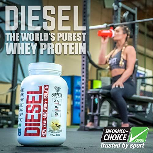 PERFECT SPORTS PERFECT Sports, Diesel 100% New Zealand Whey Isolate, Grass-Fed & Pasture Raised 5LB Milk Chocolate