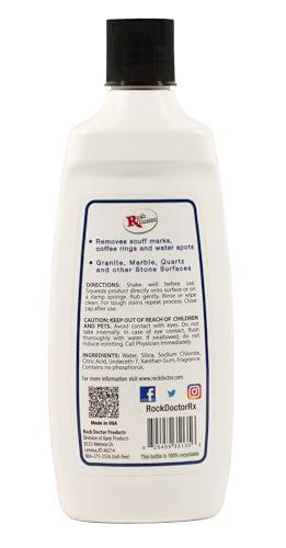 Rock Doctor Rock Doctor Spot & Ring Remover, Works on Granite, Marble, Countertop & Quartz, Hard Water Mark & Spot Remover, Remove Coffee & Scuff Mark, 14 oz. Pack of 1