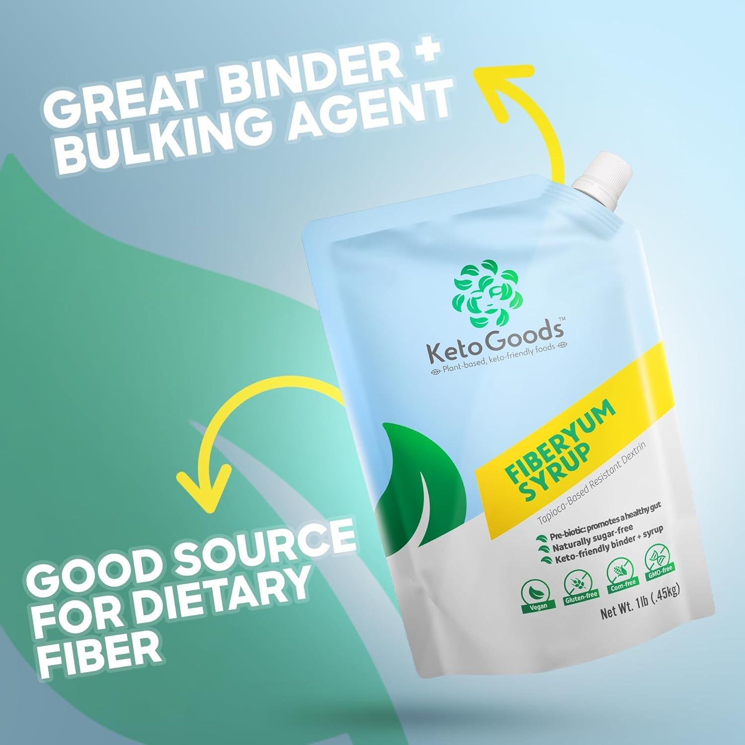 Fiberyum FiberYum by KetoGoods Prebiotic Tapioca Fiber Syrup