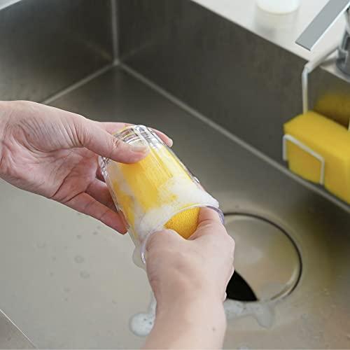 azuma Azuma Industrial Sponge, Kitchen Sponge, Draining, No Shedding, Foaming, Black, Mini, TK Lock Nylon, Corners, Set of 2