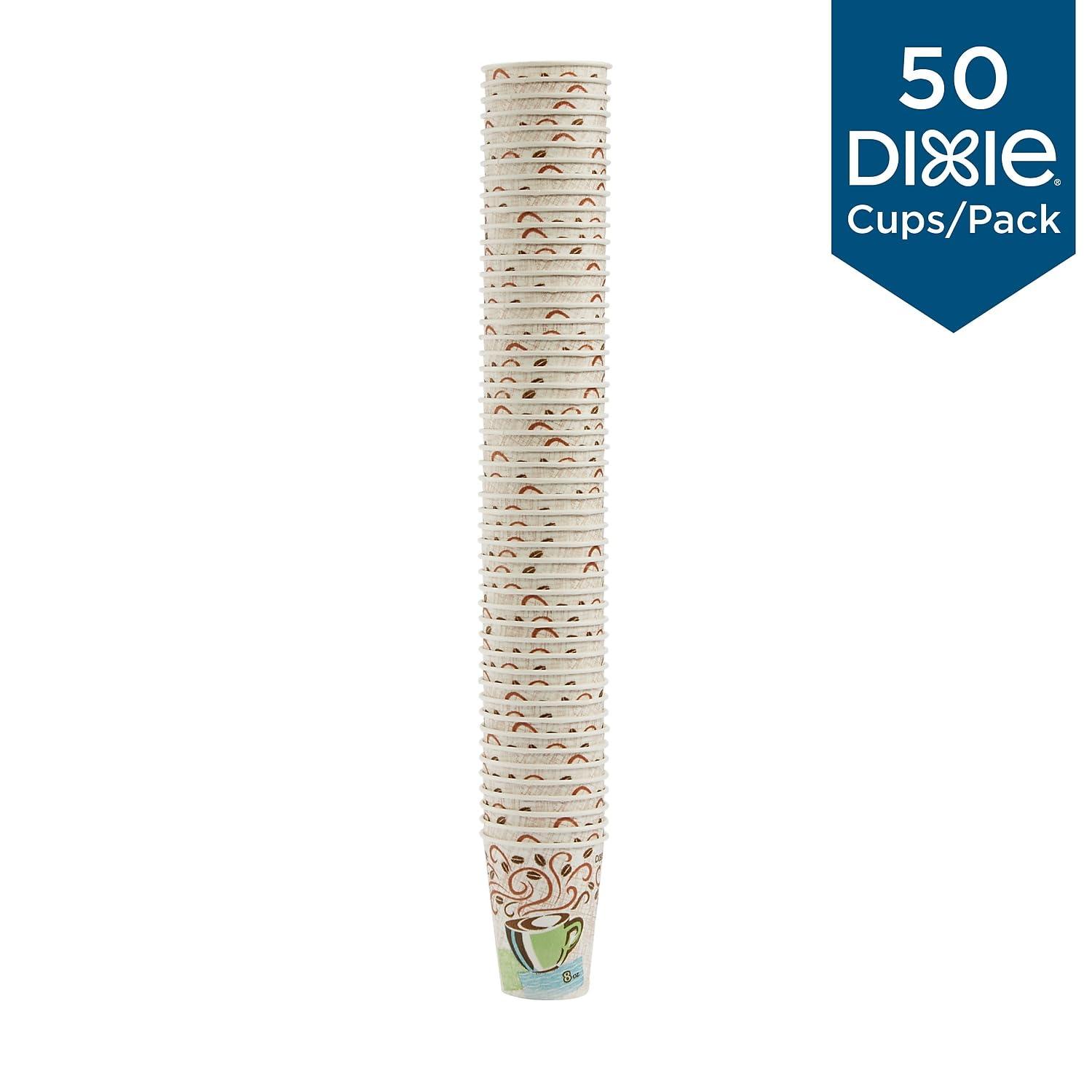 Dixie Dixie PerfecTouch Insulated Paper Hot Coffee Cups by GP Pro, 8 oz,50/pack