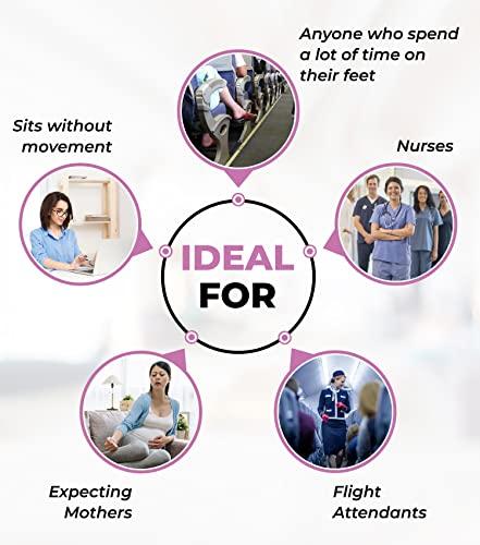 GABRIALLA GABRIALLA Graduated Compression Sheer Pantyhose (23-30 mmHg) H-330, X-Tall, Beige